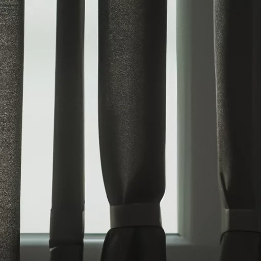 affordable curtains as windows decoration