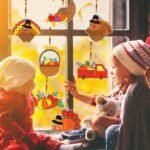 Winlyn 24 Sets Thanksgiving Suncatchers Ornaments Decoration... - Image 7