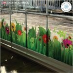 Springtime Flower Window Cling Decal for Glass - Wild Grass,... - Image 5