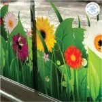 Springtime Flower Window Cling Decal for Glass - Wild Grass,... - Image 7