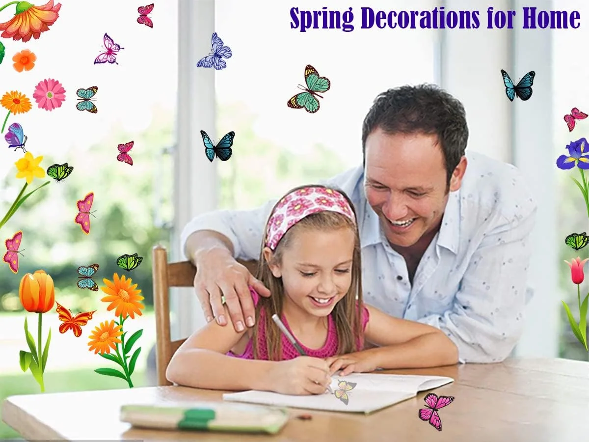 Spring Window Clings, Summer Decorations for Glass Windows,2... - Image 3