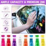shirylzee Window Chalk Markers for Cars Washable, 8 Pack 10m... - Image 4