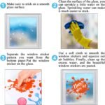 Whaline 125Pcs Inspirational Quotes Window Clings Colorful I... - Image 8