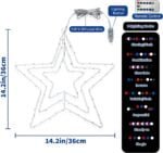 4th of July Decorations, 2Pack 14.2 Inch Red White and Blue ... - Image 8