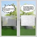 36 Pieces Window Decals for Bird Strikes, Window Clings Prev... - Image 9