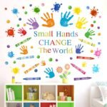 Colorful Inspirational Quotes Wall Decals Watercolor Paint S... - Image 10