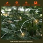 Twinkle Star 300 LED Curtain String Lights, 8 Modes Fairy Ha... - Image 9