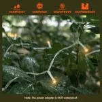 Twinkle Star 300 LED Curtain String Lights, 8 Modes Fairy Ha... - Image 9