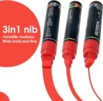 GOTIDEAL 12 Colors Jumbo Window Markers,Thick Car Markers, C... - Image 4