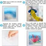 Whaline 6 Sheet Summer Window Clings Watercolor Sea Turtle W... - Image 8