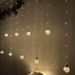 YOLIGHT Wishing Ball Curtain Lights 200 LED Window Curtain S... - Image 4