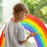 Motipuns 24 Pcs Suncatcher Paint Pens DIY Stained Glass Wind... - Image 6