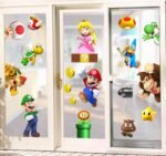 12 Sheets Super Brothers Birthday Decorations, Party Supplie... - Image 2