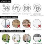 Mfault Spring Summer Potted Plant Window Clings 9 Sheets, Ca... - Image 8