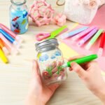 Motipuns 24 Pcs Suncatcher Paint Pens DIY Stained Glass Wind... - Image 5