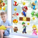 12 Sheets Super Brothers Birthday Decorations, Party Supplie... - Image 4