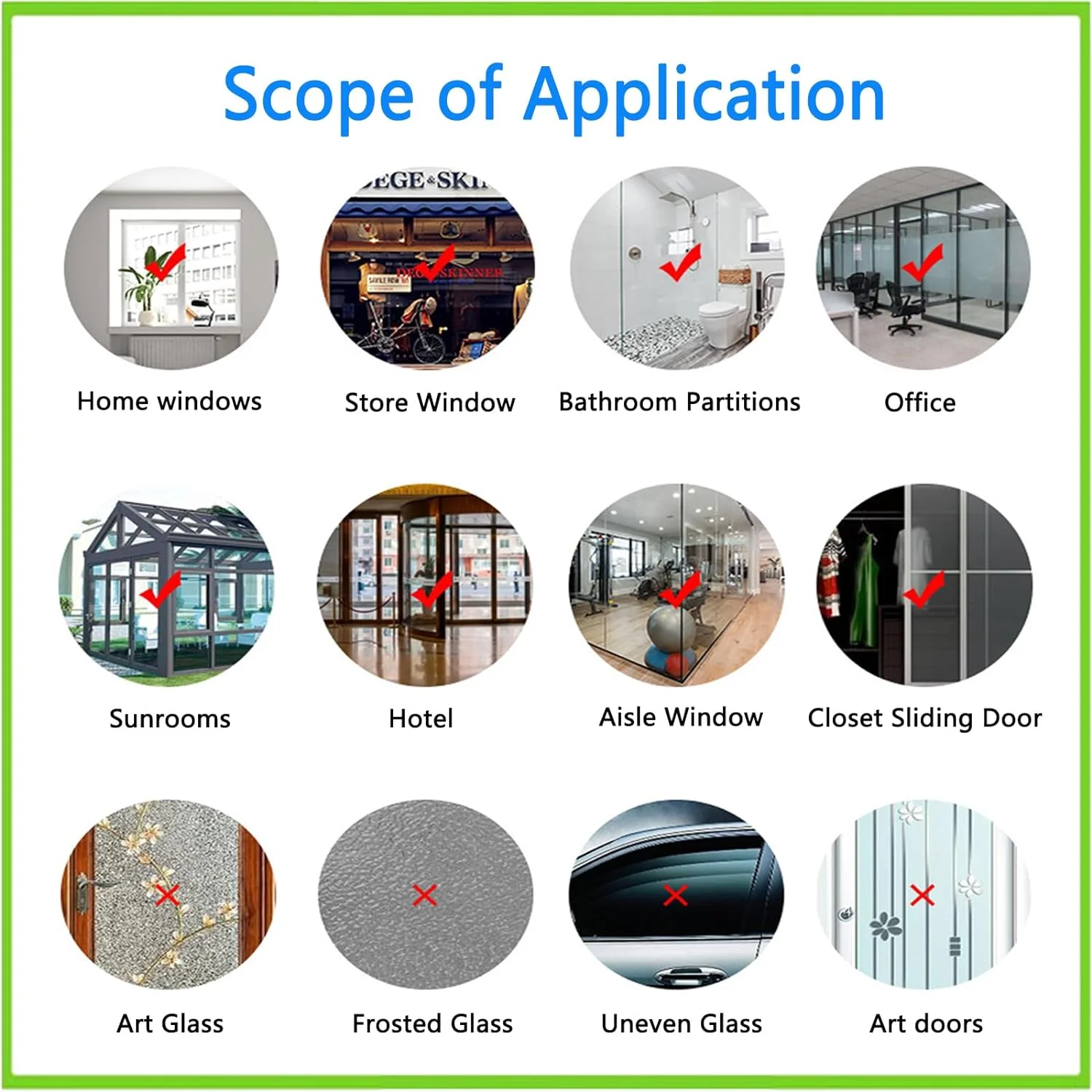 iMant Spring Window Clings for Glass Windows, 132pcs Spring ... - Image 9