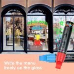 GOTIDEAL 12 Colors Jumbo Window Markers,Thick Car Markers, C... - Image 8