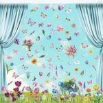 Spring Flower Window clings Decorations Window Decals Sticke... - Image 6