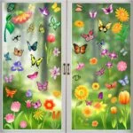 Spring Window Clings, Summer Decorations for Glass Windows,2... - Image 2
