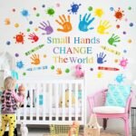 Colorful Inspirational Quotes Wall Decals Watercolor Paint S... - Image 6