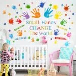 Colorful Inspirational Quotes Wall Decals Watercolor Paint S... - Image 6