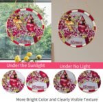 Opohaome Cardinal Suncatcher Stained Glass Window Hangings f... - Image 5