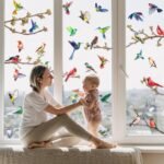 Spring Summer Bird Window Clings - 9 Sheet Hummingbirds Bran... - Image 5