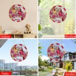 Opohaome Cardinal Suncatcher Stained Glass Window Hangings f... - Image 7