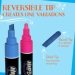 MMFB Arts & Crafts Chalk Markers - Liquid Chalk Paint Pens f... - Image 8