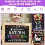 shirylzee Window Chalk Markers for Cars Washable, 8 Pack 10m... - Image 6