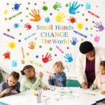 Colorful Inspirational Quotes Wall Decals Watercolor Paint S... - Image 9