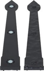 Household Essentials Hinge IT Premium Carriage House Handle ... - Image 7