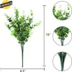GREENRAIN Artificial Flowers Outdoor Fake Flowers for Decora... - Image 3