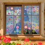 109 PCS Spring Summer Window Stickers, 9 Sheets Summer Windo... - Image 10
