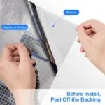 Beautysaid One Way Privacy Window Film, Window Tint for Home... - Image 9