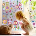 109 PCS Spring Summer Window Stickers, 9 Sheets Summer Windo... - Image 8