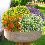 GREENRAIN Artificial Flowers Outdoor Fake Flowers for Decora... - Image 6