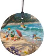 Thomas Kinkade Disney Donald Daisy Duck Goofy Pluto StarFire... - Image 2