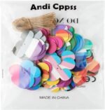 46PCS LGBT Gay Pride Mouse Wooden Ornaments Rainbow Mouse Ha... - Image 8