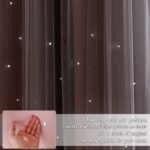 NICETOWN 2 Panels Stars Blackout Curtains for Bedroom Girls ... - Image 7