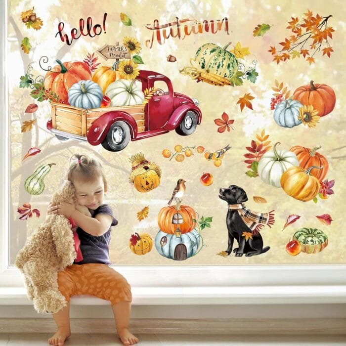1729620037 decalmile Thanksgiving Autumn Pumpkin Truck Double Sided Win