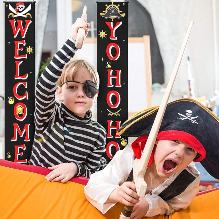1729792763 Pirate Happy Birthday Banner Pirate Party Supplies Decoratio