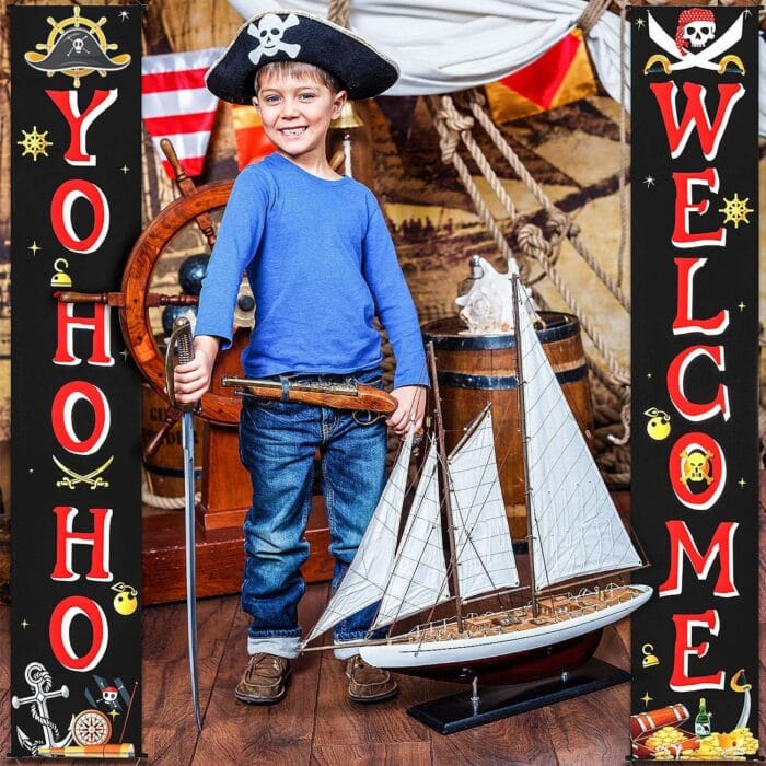 1729792766 Pirate Happy Birthday Banner Pirate Party Supplies Decoratio