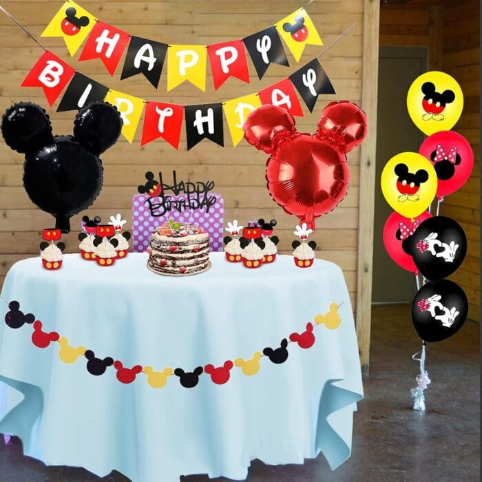 1729793764 Mickey 3rd Birthday Party Supplies Mickey 3 Years Old Decor