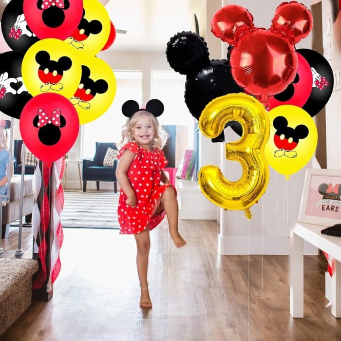 1729793770 Mickey 3rd Birthday Party Supplies Mickey 3 Years Old Decor