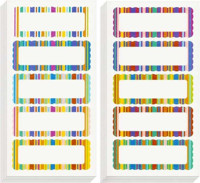 1730225880 Juvale 67 Piece Bright Classroom Job Chart Set with Name Tag