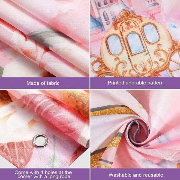 1730226927 Tatuo Princess Birthday Party Decorations Supplies Princess