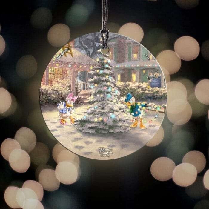 1730313645 Disney – Donald and Daisy Duck – Victorian Christmas by Thom