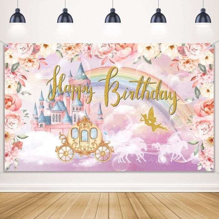 Tatuo Princess Birthday Party Decorations Supplies Princess